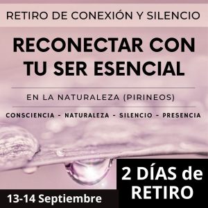 RETIRO RECONECTAR CON TU SER ESENCIAL - dos días